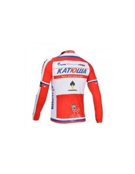 Ropa térmica Katusha para ciclismo con tirantes, cómoda y de calidad