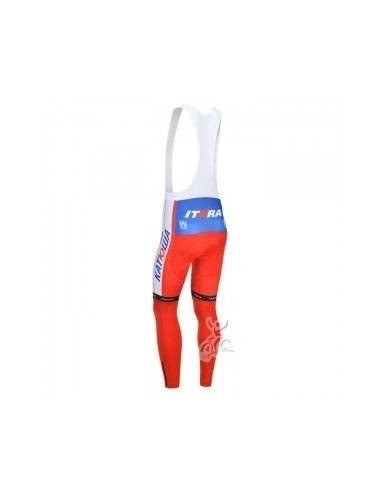 Ropa térmica Katusha para ciclismo con tirantes, cómoda y de calidad