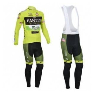 Ropa de ciclismo térmica Vini Fantini con tirantes para tus rutas