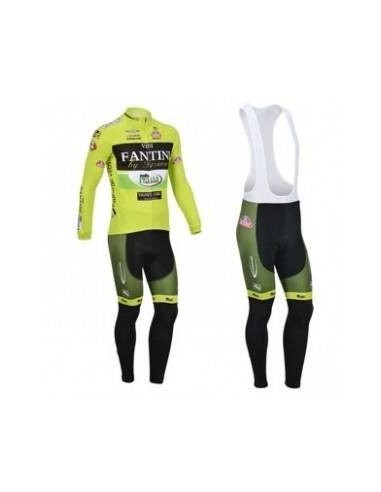 Ropa de ciclismo térmica Vini Fantini con tirantes para tus rutas