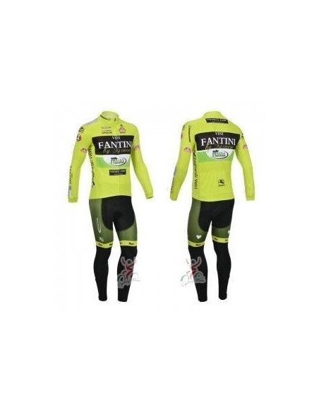 Ropa de ciclismo térmica Vini Fantini con tirantes para tus rutas