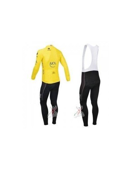 Ropa térmica de ciclismo con tirantes para disfrutar del Tour de Francia