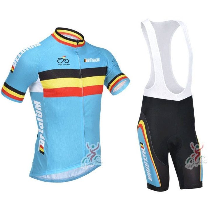Ropa de ciclismo de verano en Bélgica: descubre el conjunto corto con tirantes