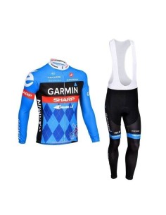 Ropa de ciclismo térmica Garmin con tirantes para estar cómodo en tus rutas