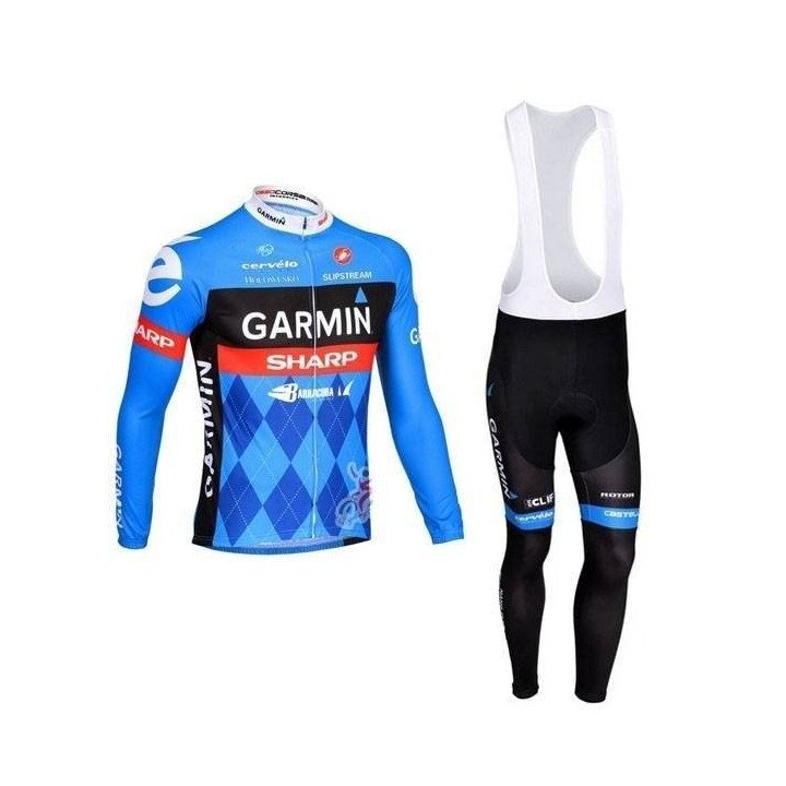 Ropa de ciclismo térmica Garmin con tirantes para estar cómodo en tus rutas