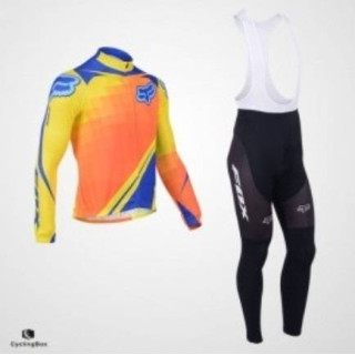 Ropa térmica de ciclismo Fox con tirantes, comodidad y estilo para tus rutas