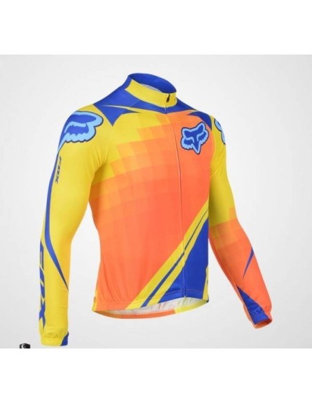 Ropa térmica de ciclismo Fox con tirantes, comodidad y estilo para tus rutas