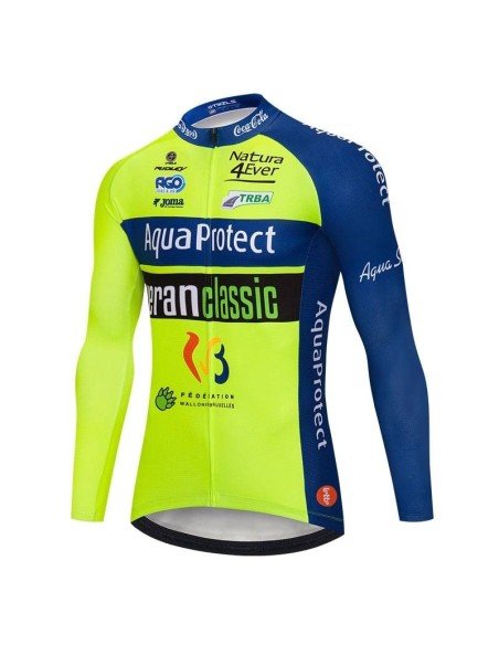 Maillot largo térmico Aquaprotect para ciclistas: comodidad y estilo en cada pedaleada