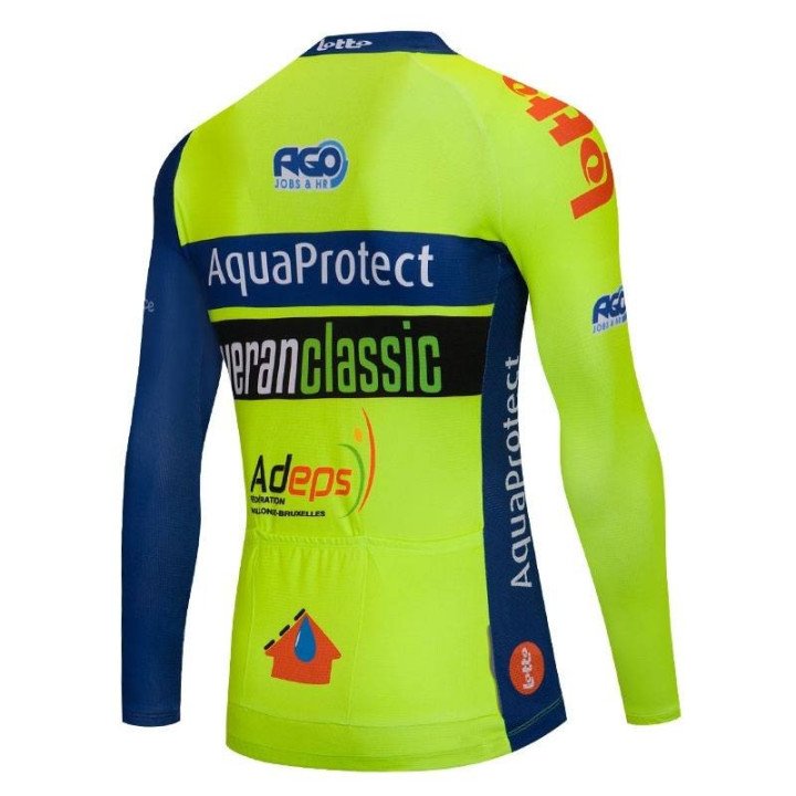 Maillot largo térmico Aquaprotect para ciclistas: comodidad y estilo en cada pedaleada