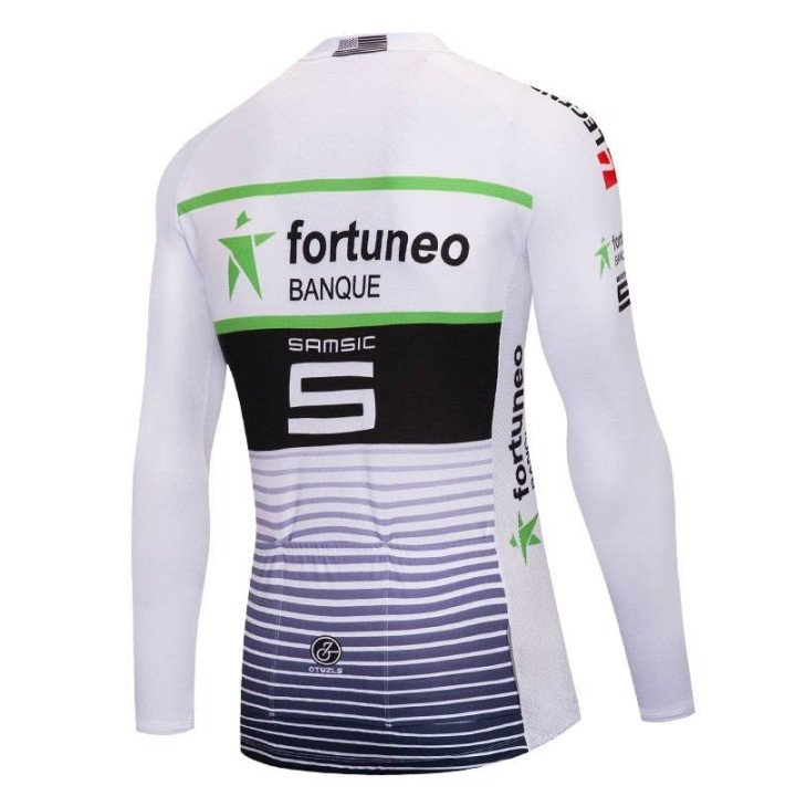 Maillot térmico largo de ciclismo Samsic para todos los climas