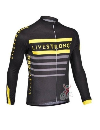 Maillot largo térmico Livestrong: comodidad y rendimiento para ciclistas