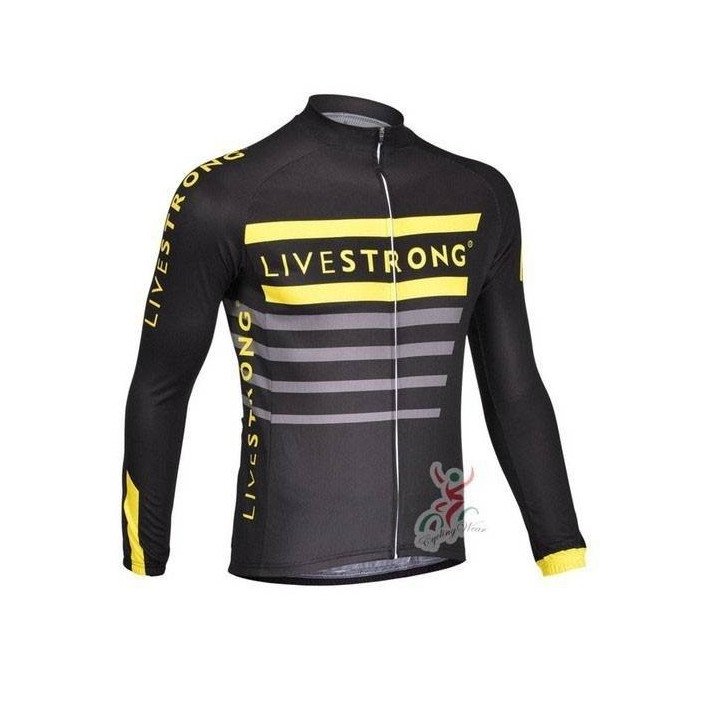 Maillot largo térmico Livestrong: comodidad y rendimiento para ciclistas