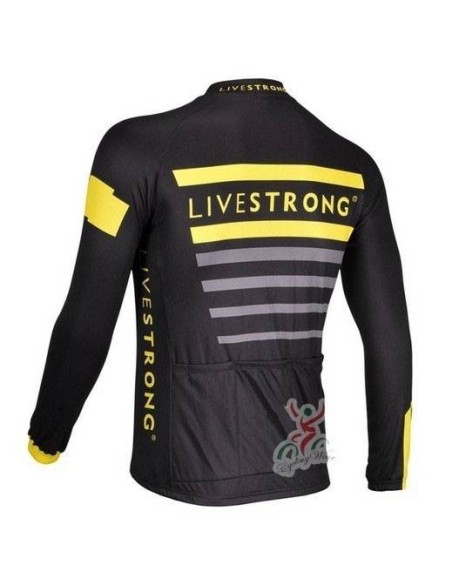 Maillot largo térmico Livestrong: comodidad y rendimiento para ciclistas