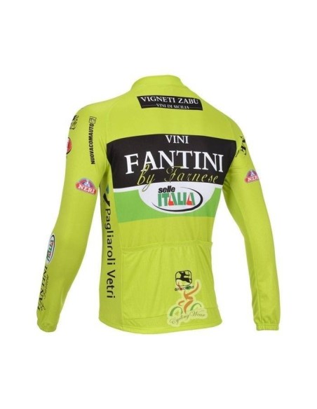 Maillot largo térmico Vini Fantini para ciclistas: comodidad y estilo en cada pedaleo