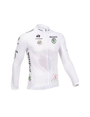 Maillot térmico largo para ciclistas, ideal para cualquier clima