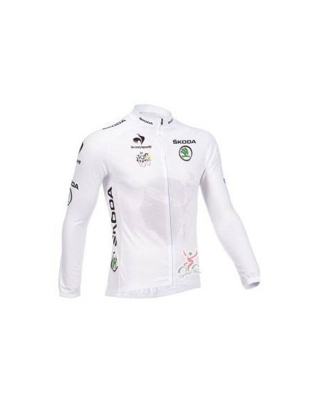Maillot térmico largo para ciclistas, ideal para cualquier clima