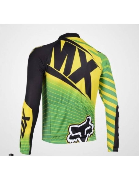 Maillot térmico largo de Fox para ciclismo, ideal para cualquier clima