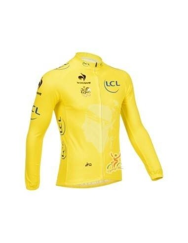 Maillot térmico largo ideal para ciclistas en el Tour de Francia