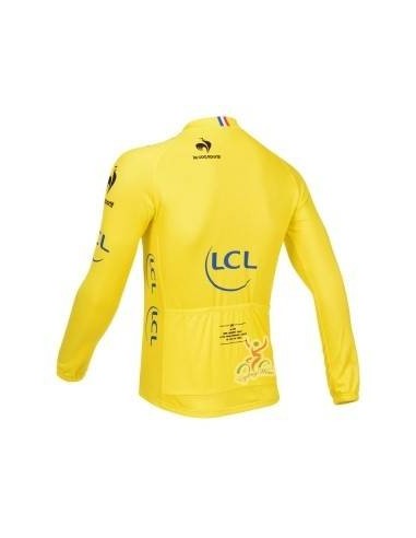 Maillot térmico largo ideal para ciclistas en el Tour de Francia
