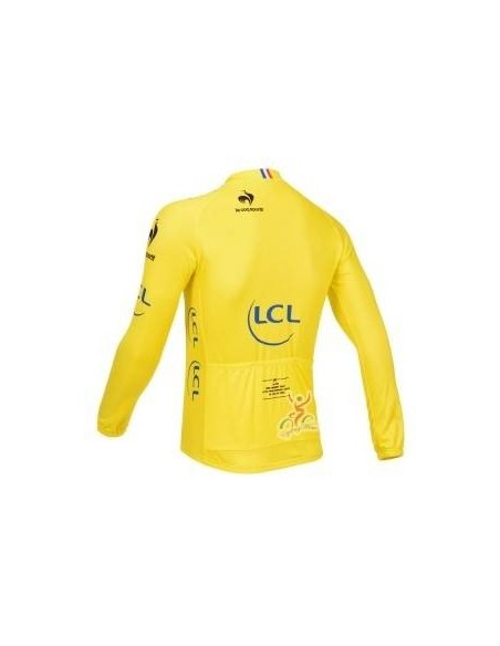 Maillot térmico largo ideal para ciclistas en el Tour de Francia
