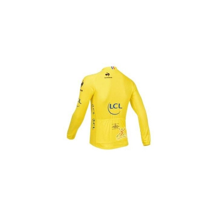 Maillot térmico largo ideal para ciclistas en el Tour de Francia