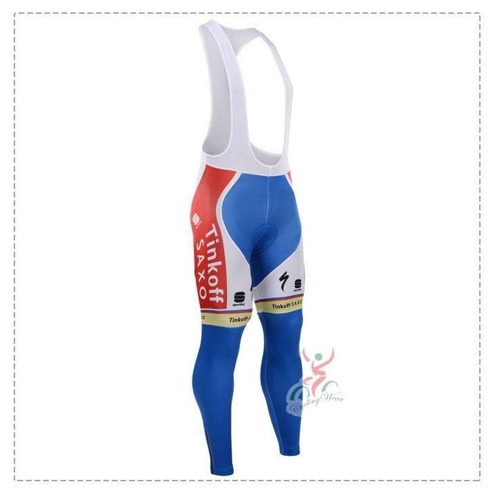 Culotte  Largo de Ciclismo Saxo Bank para Entrenamientos Cómodos