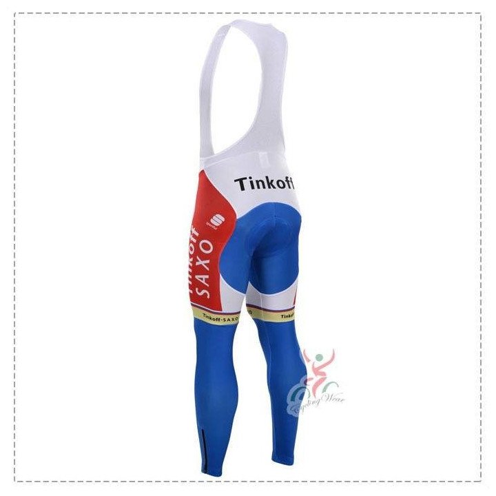 Culotte  Largo de Ciclismo Saxo Bank para Entrenamientos Cómodos