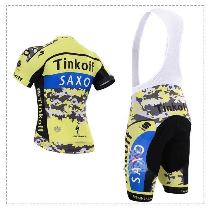 Ropa de Ciclismo de Verano Saxo Bank: Conjuntos Cortos al Mejor Precio