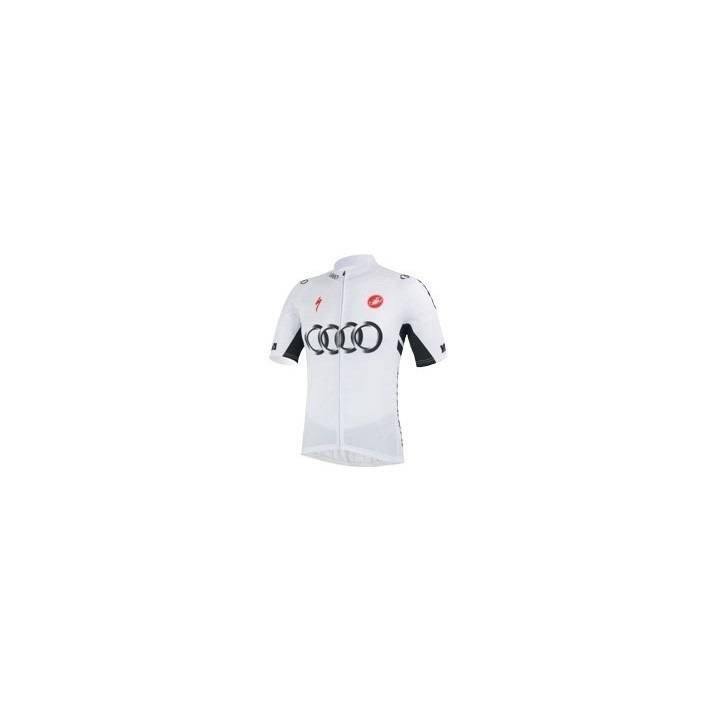 Maillot corto Audi para ciclistas: comodidad y estilo al pedalear