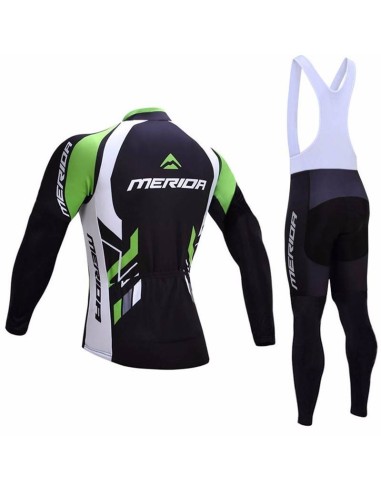 Ropa térmica de ciclismo Merida con tirantes para pedalear cómodo