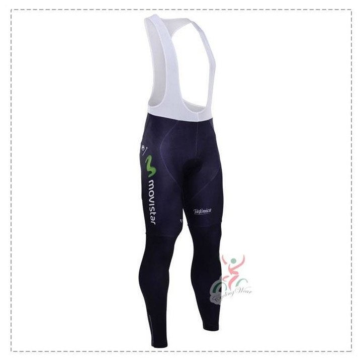 Culotte  Largo de Ciclismo Movistar para un Rodar Cómodo