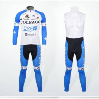 Ropa de ciclismo térmica Colnago con tirantes para entrenar cómodo