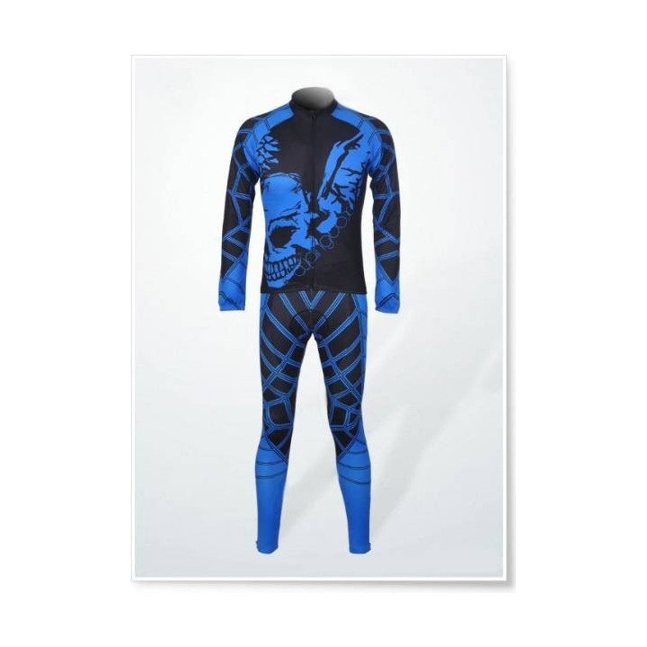 Ropa de ciclismo térmica con tirantes para pedalear cómodo