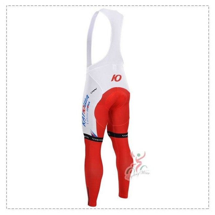 Culotte Largo  Katusha para Ciclismo: Comodidad y Rendimiento en cada Ruta
