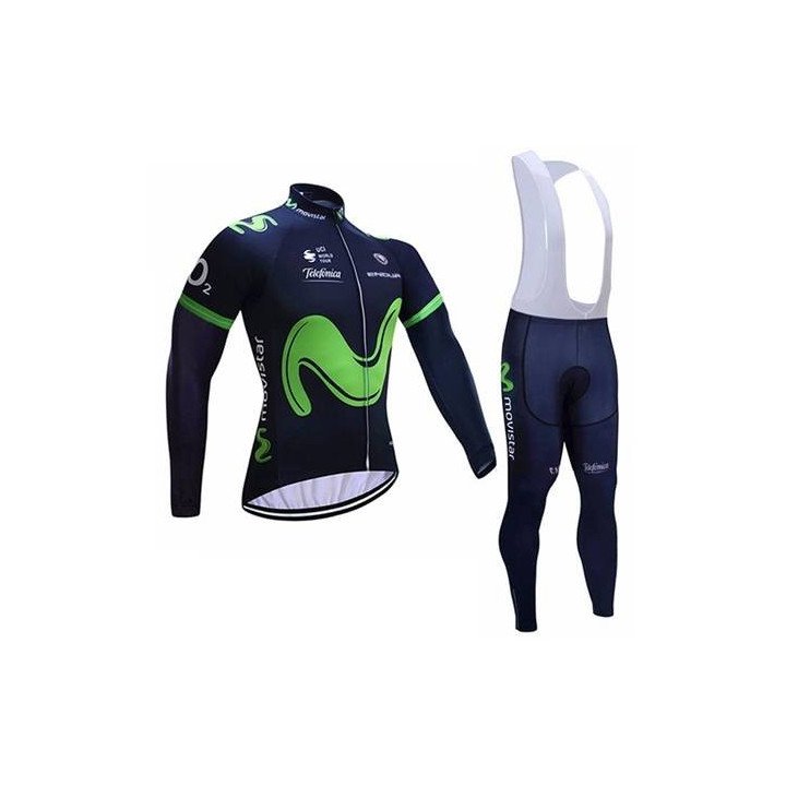Conjunto de ciclismo Movistar: comodidad y estilo en cada pedaleo