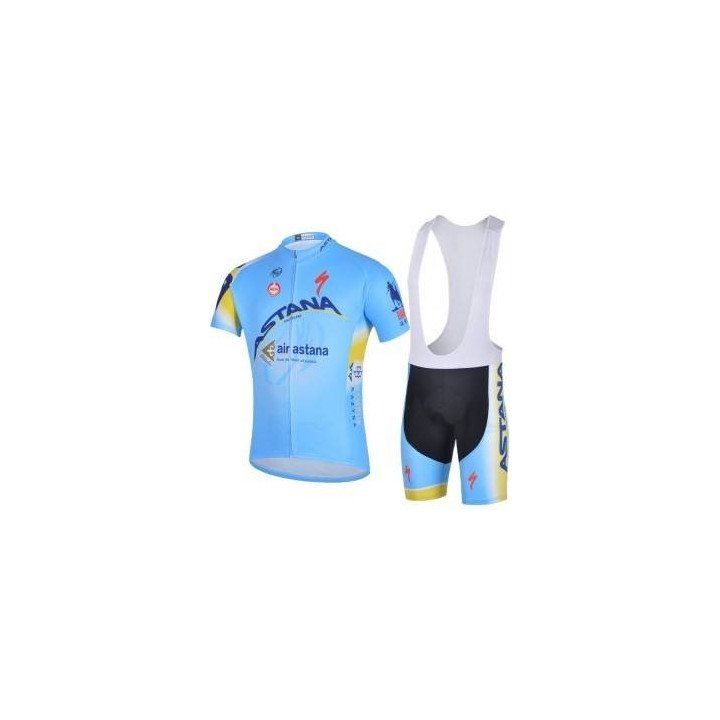 Ropa de Ciclismo de Verano Astana: Conjuntos Cortos a Buen Precio