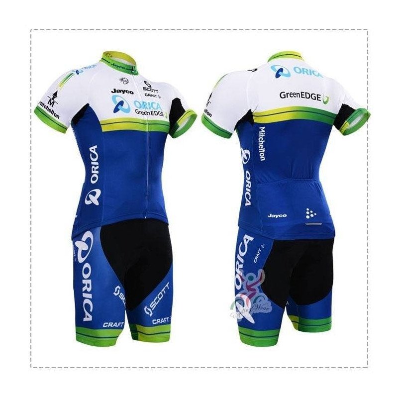 Conjunto de Ciclismo de Verano Orica GreenEdge a Buen Precio