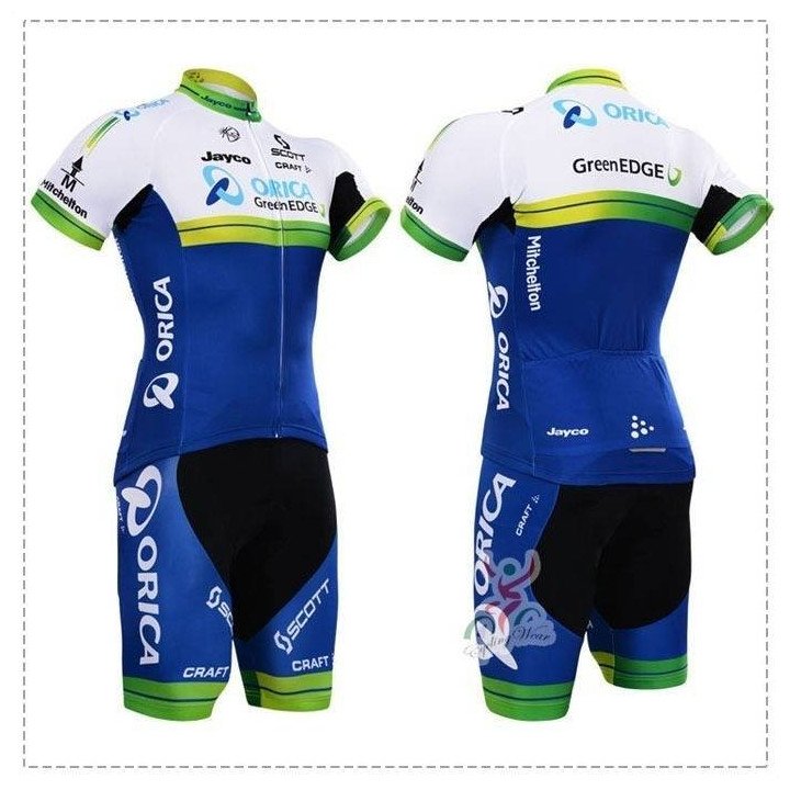 Conjunto de Ciclismo de Verano Orica GreenEdge a Buen Precio