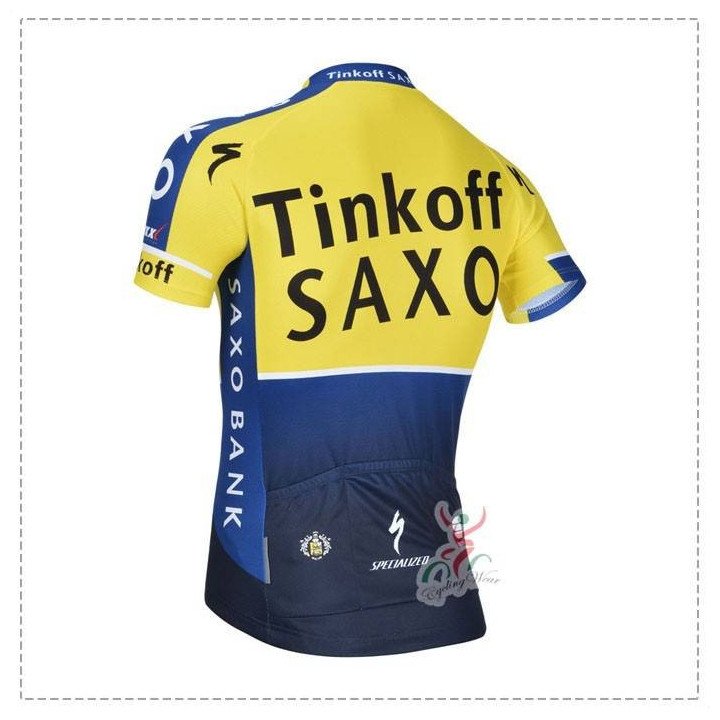 Maillot Ciclista Corto Saxo Bank: Comodidad y Estilo en Cada Pedalada