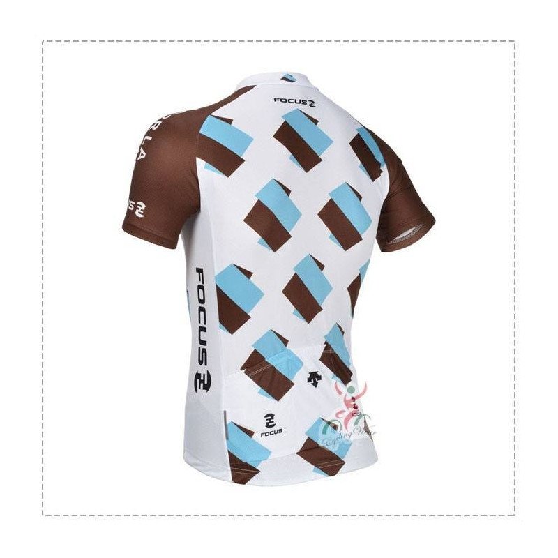 Maillot ciclista corto Agr2: comodidad y estilo para pedalear