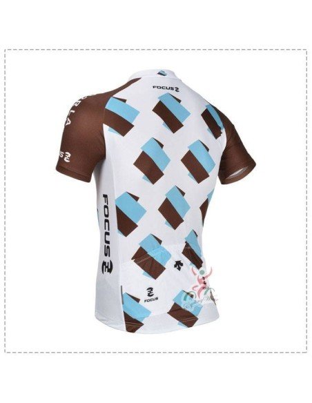 Maillot ciclista corto Agr2: comodidad y estilo para pedalear
