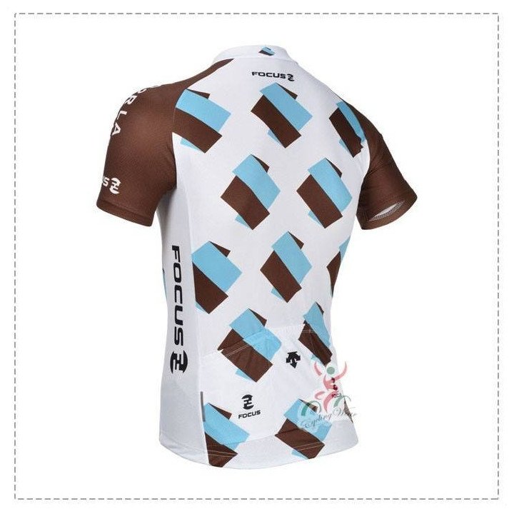 Maillot ciclista corto Agr2: comodidad y estilo para pedalear