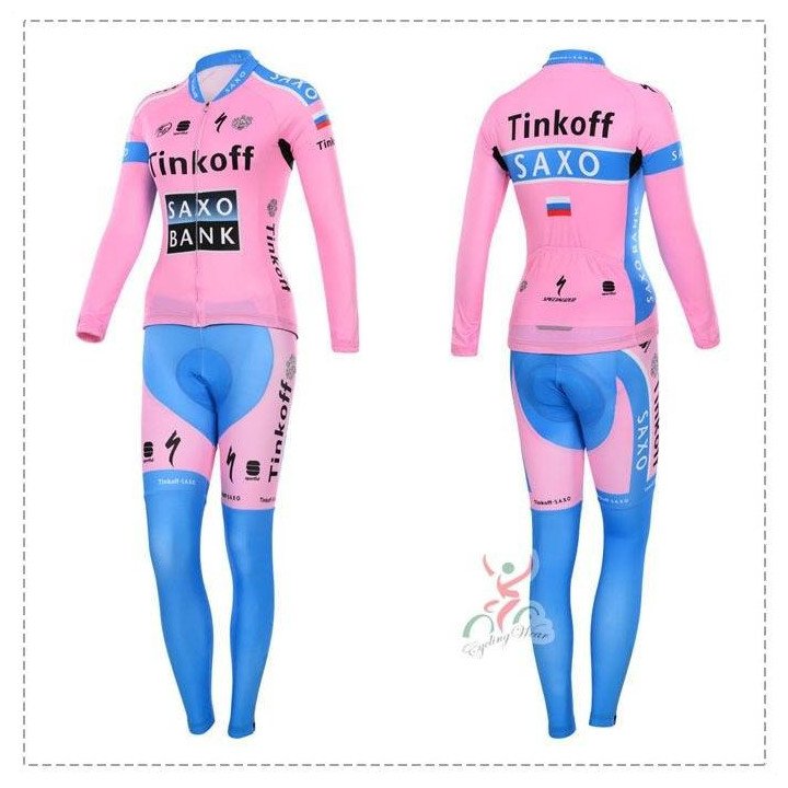 Ropa de ciclismo térmica para mujer Saxo Bank: comodidad y estilo en tus rutas