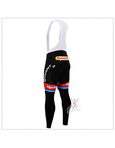 Culotte térmico largo Giant Alpecin: comodidad y frescura en cada pedalada