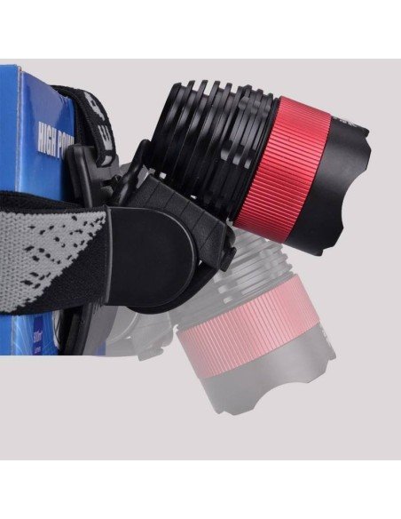 Linterna CREE XM-L T6 LED 1800 lúmenes ideal para tu bici y más