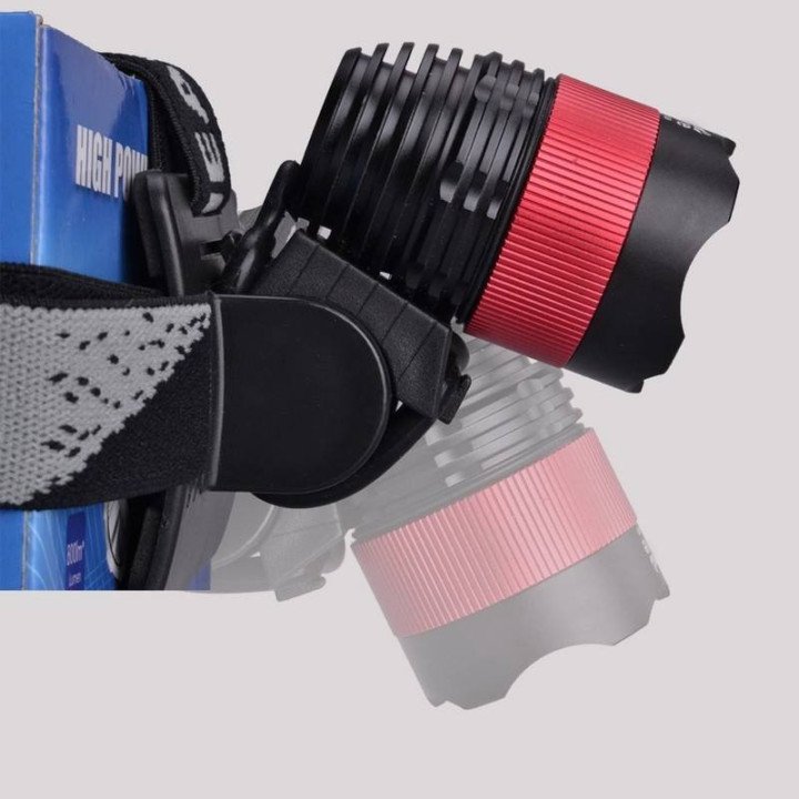 Linterna CREE XM-L T6 LED 1800 lúmenes ideal para tu bici y más