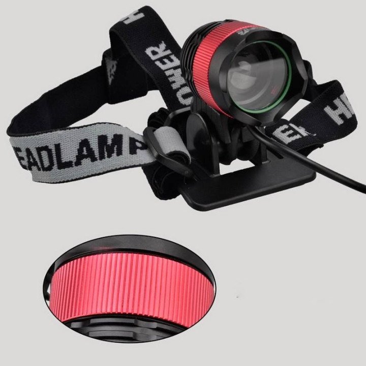 Linterna CREE XM-L T6 LED 1800 lúmenes ideal para tu bici y más