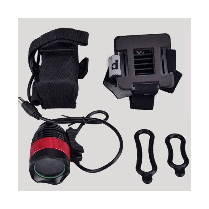 Linterna CREE XM-L T6 LED 1800 lúmenes ideal para tu bici y más