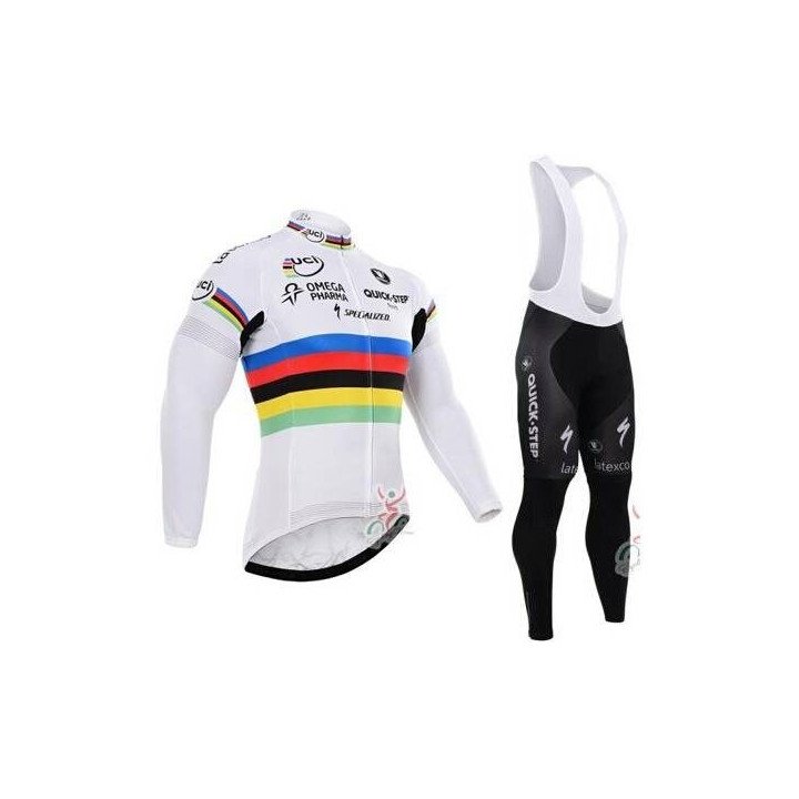 Ropa térmica de ciclismo Quick Step UCI para sentirte cómodo en cada pedaleo