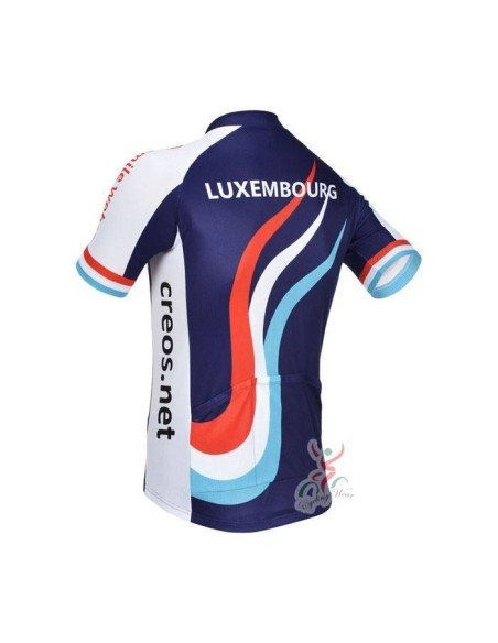 Maillot Ciclista Corto de Luxembourg: Comodidad y Estilo para tus Rutas